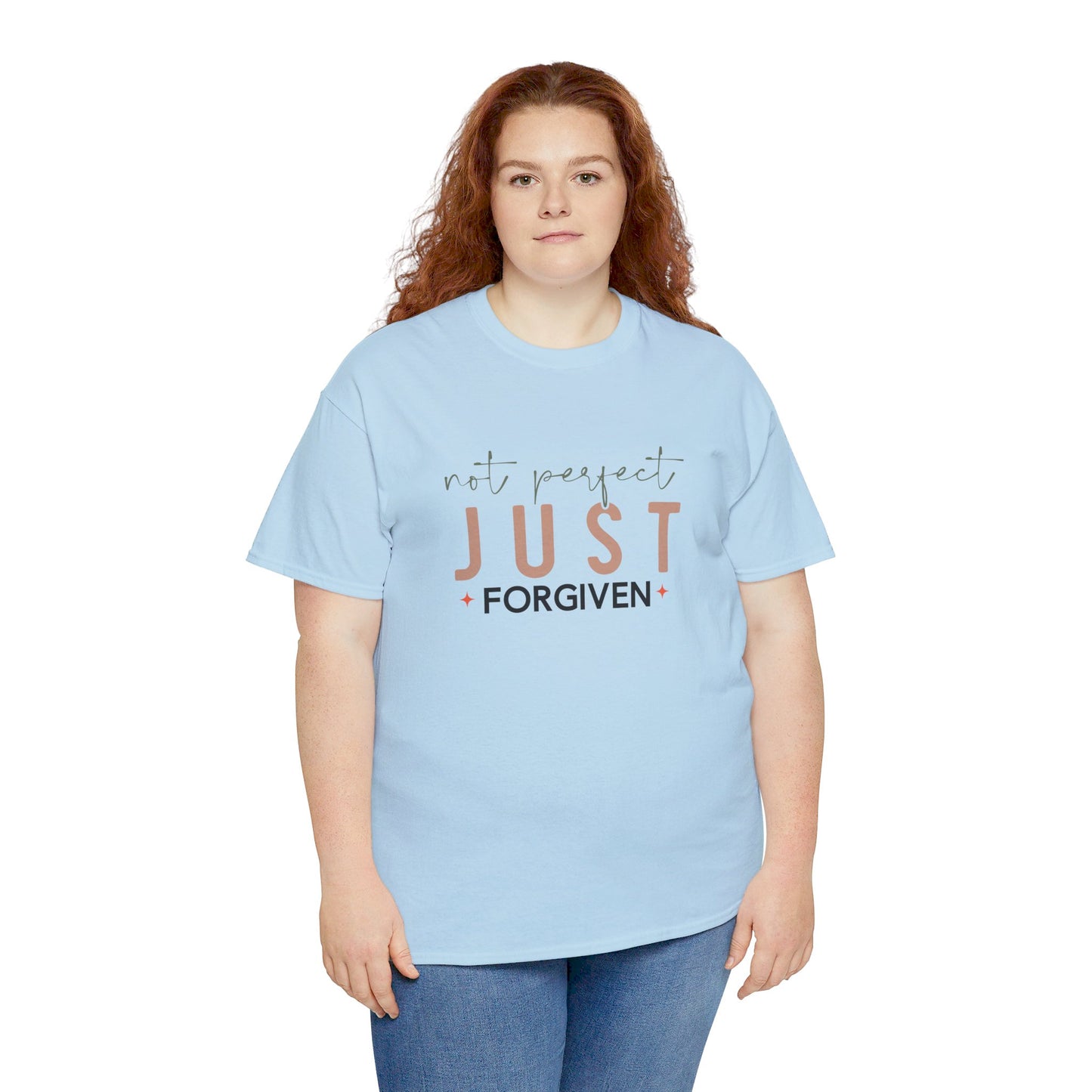 Not Perfect - Just Forgiven T-Shirt | Christian Apparel