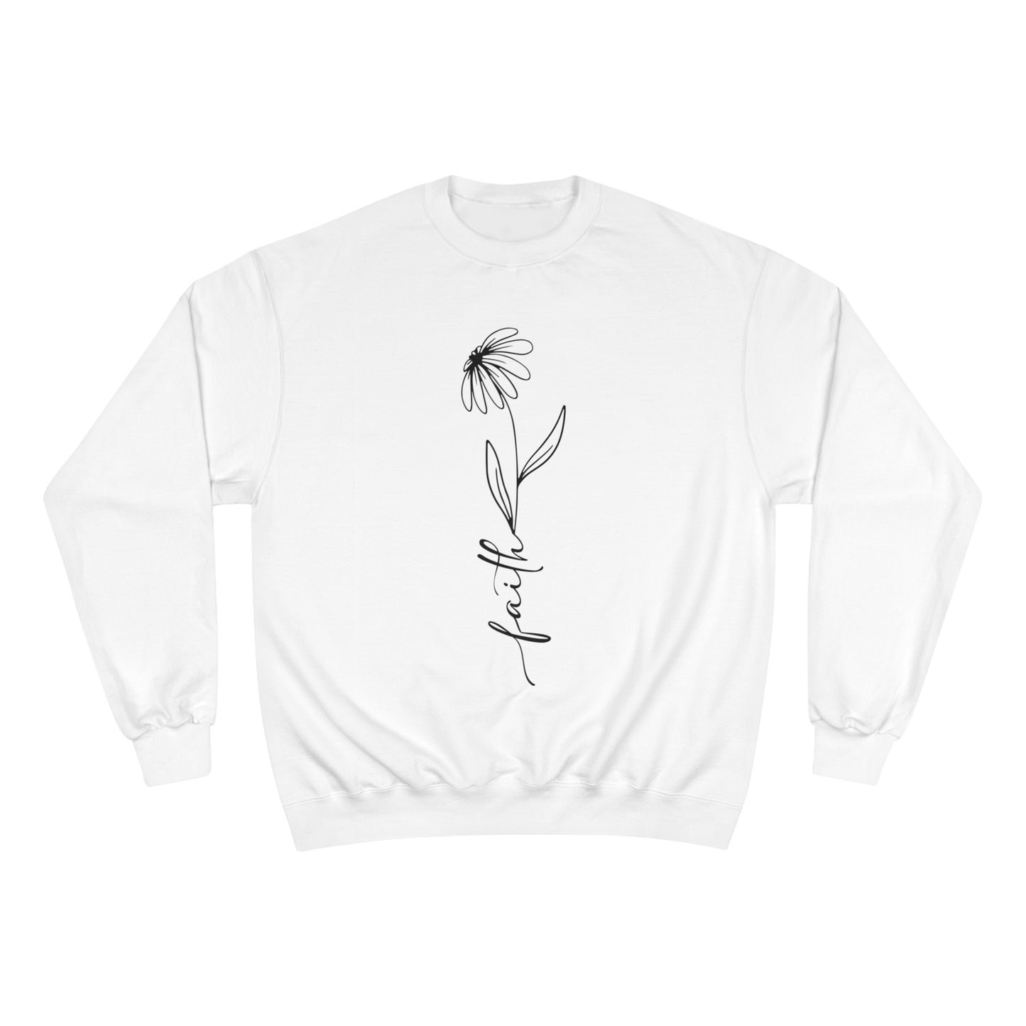 Faith Flower | Women's Sweatshirt by Champion®