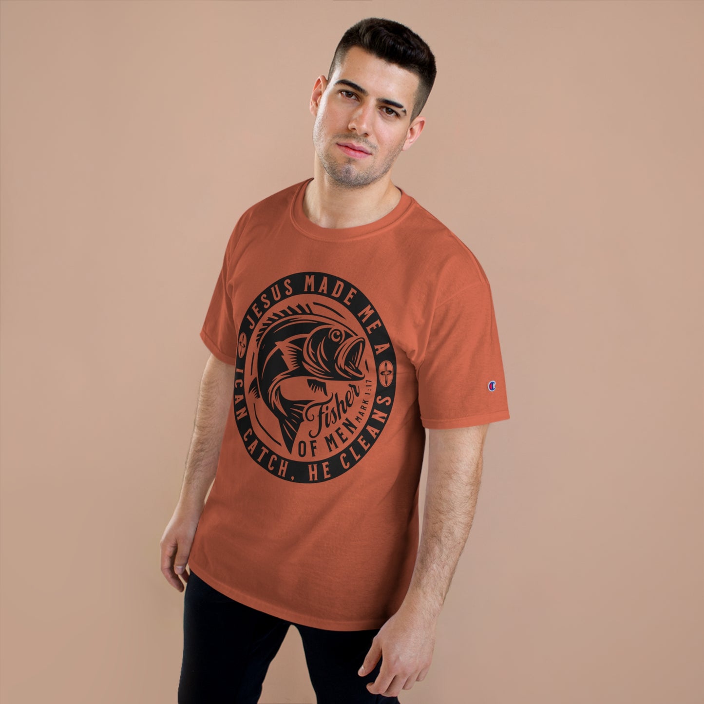 Fisher Of Men | Men's T-shirt by Champion®