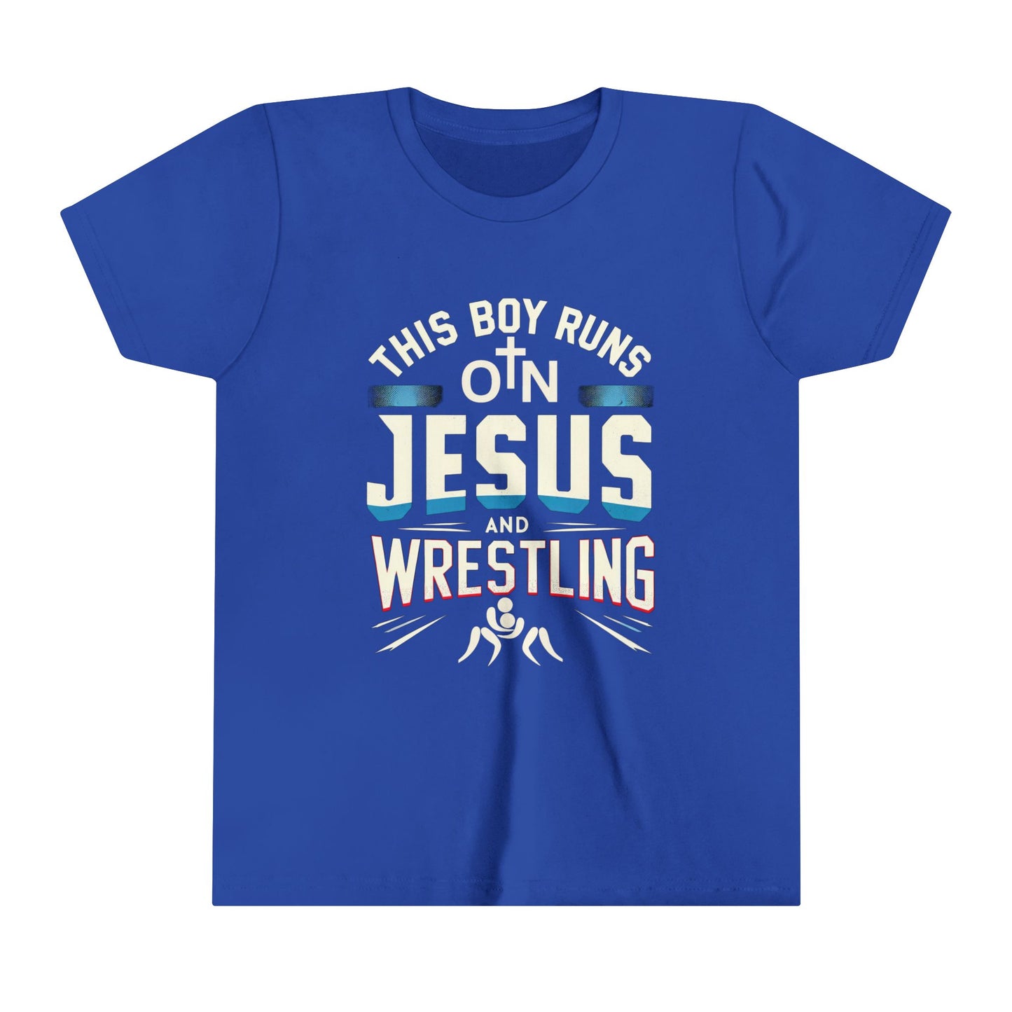 Jesus And Wrestling | Youth Boy's T-shirt