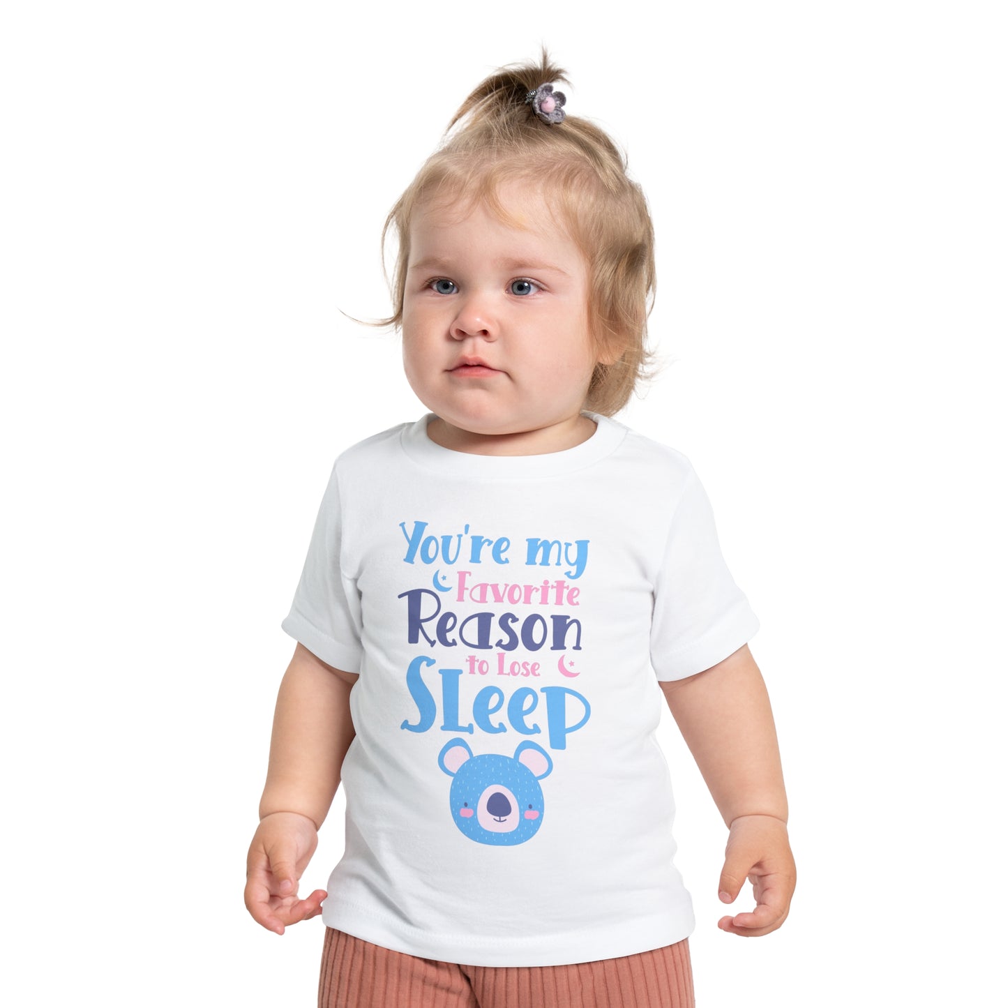 You Are My Favourite Reason To Loose Sleep | Infant Girl's Jersey Tee