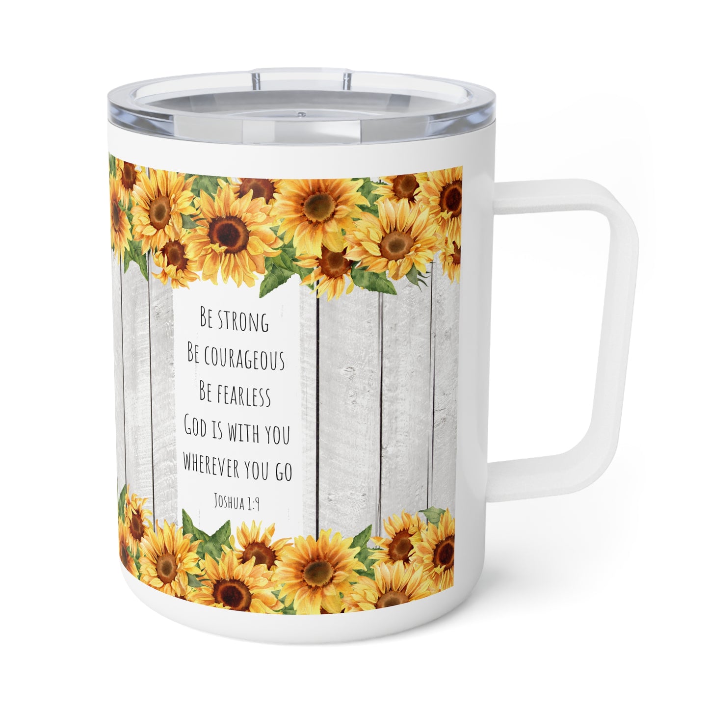 Be Strong | Insulated Coffee Mug, 10oz