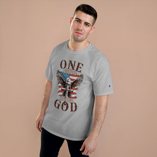 One Nation Under God | Men's T-shirt by Champion®