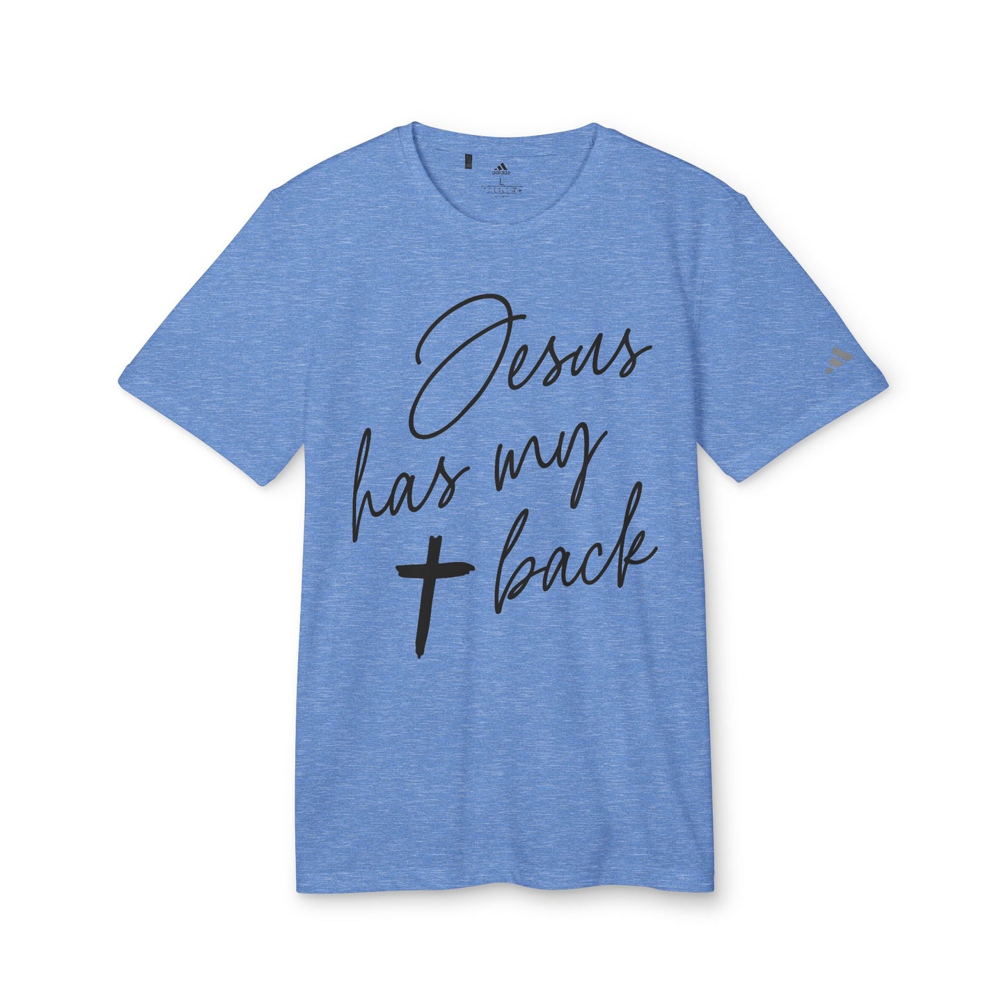 Jesus Has My Back | Women's Sport T-shirt by adidas®