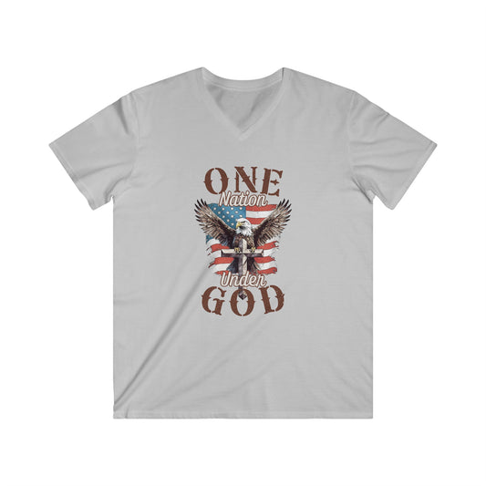 One Nation Under God | Men's V-Neck T-shirt