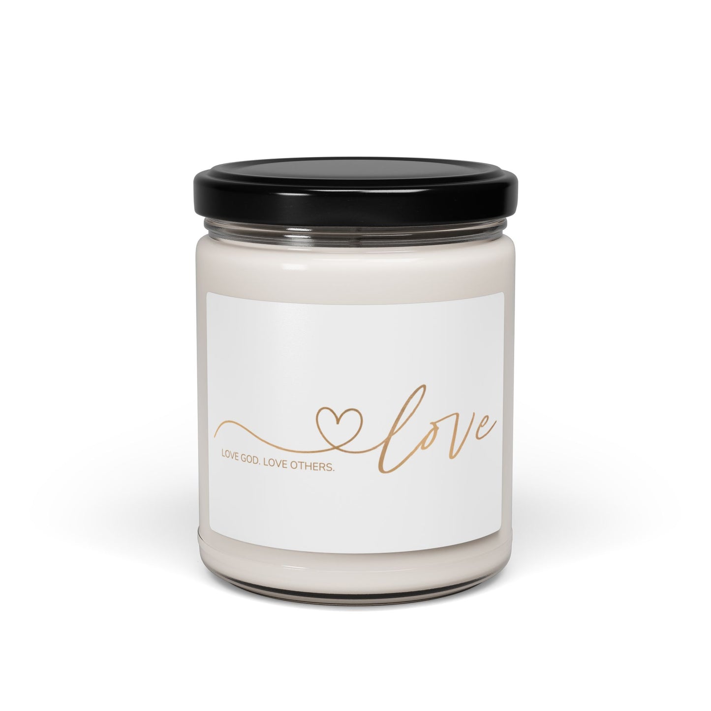 Love Scented Candle. Christian Scented Soy Candle 9oz