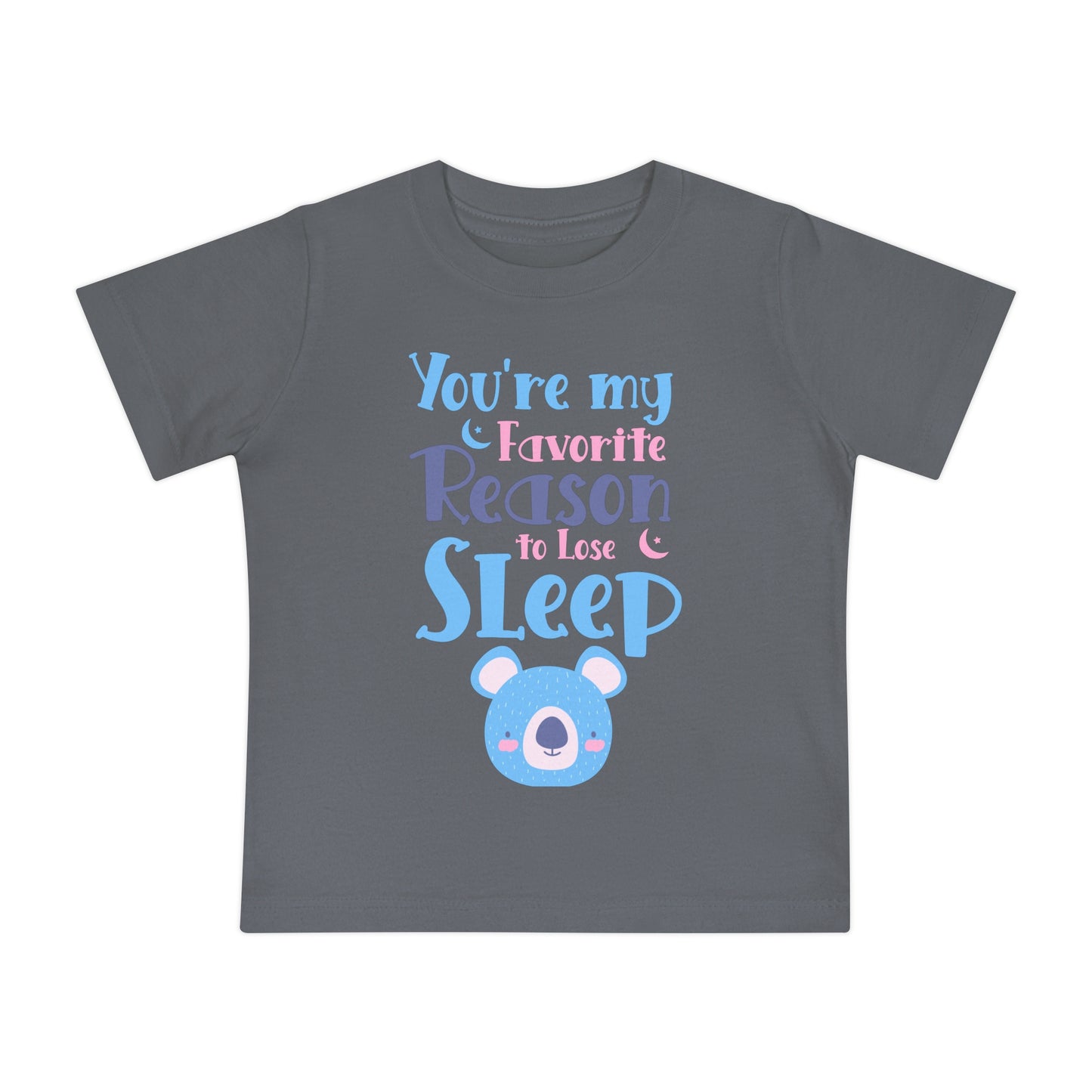 You Are My Favourite Reason To Loose Sleep | Infant Girl's Jersey Tee