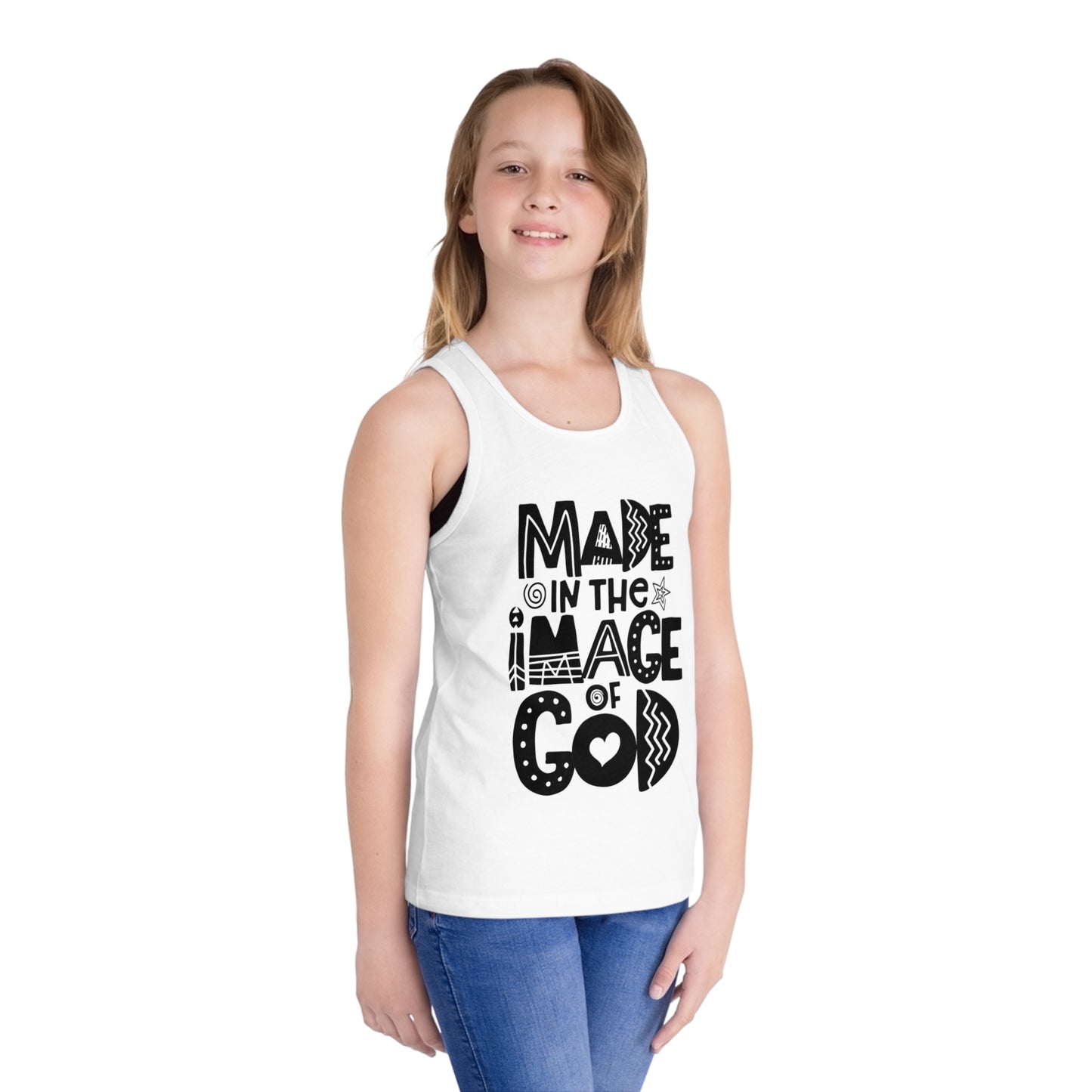 Made In The Image Of God | Youth Girl's Tank Top