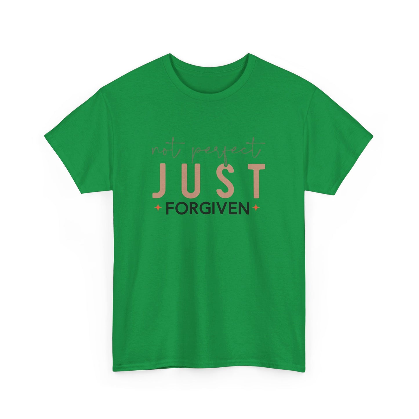 Not Perfect - Just Forgiven T-Shirt | Christian Apparel