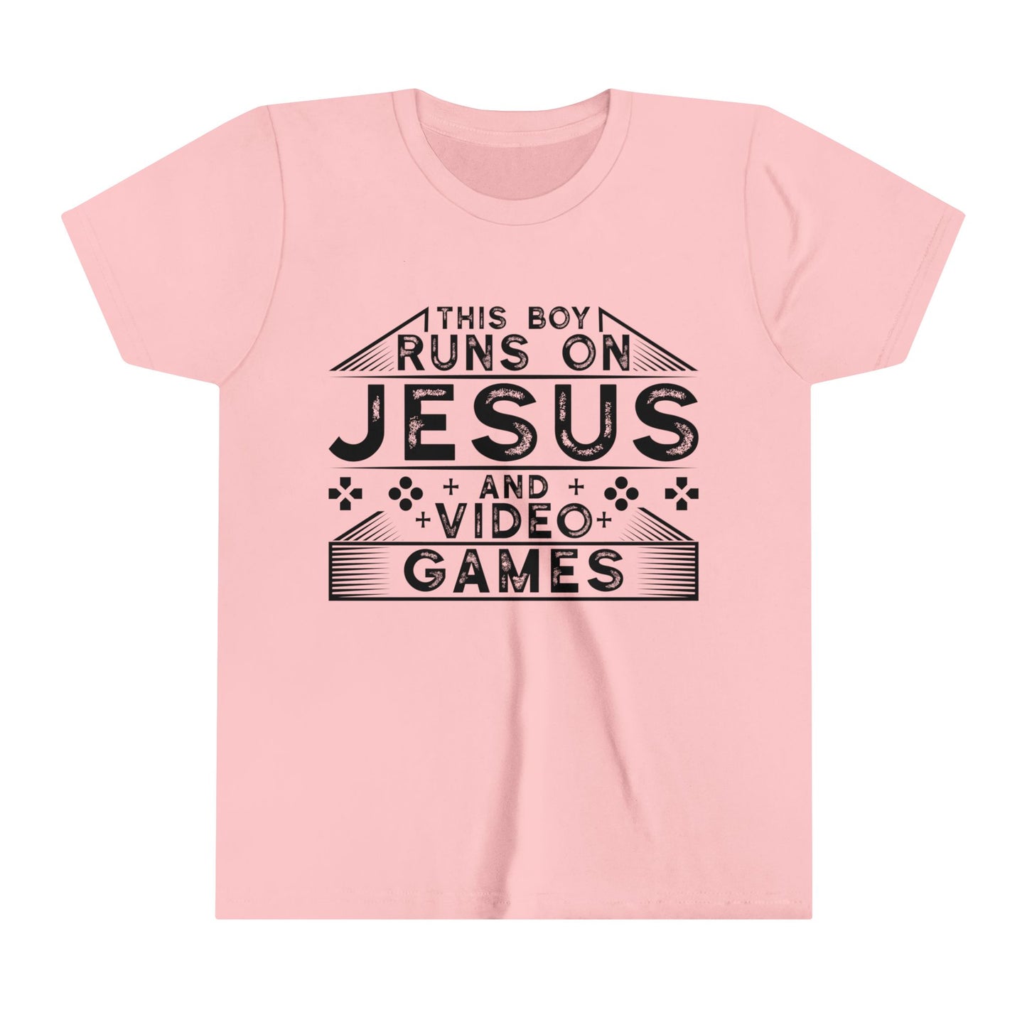 Jesus And Video Games | Youth Boy's T-shirt