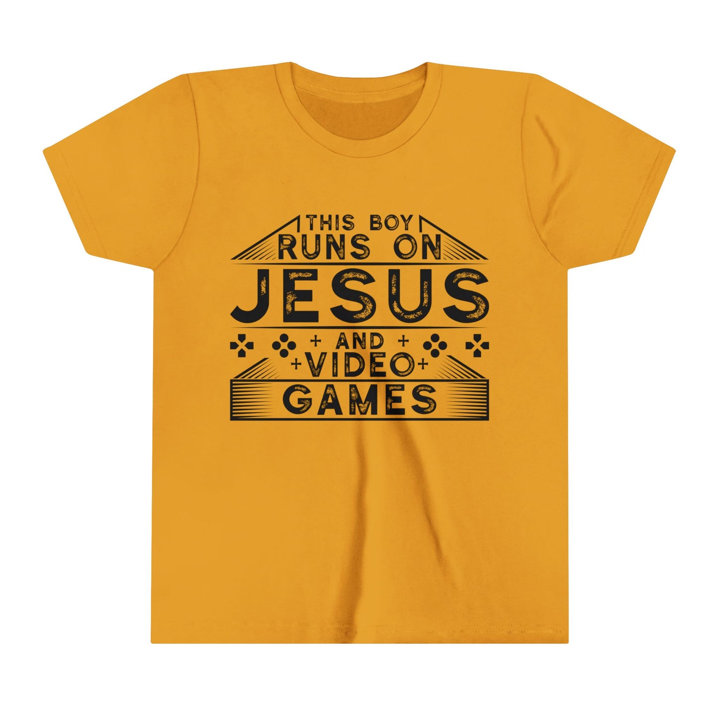 Jesus And Video Games | Youth Boy's T-shirt