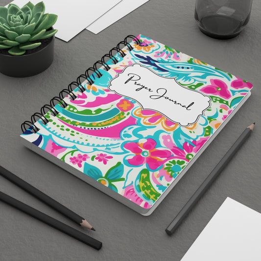 Prayer Journal-Peppy Charm | Spiral Bound Journal