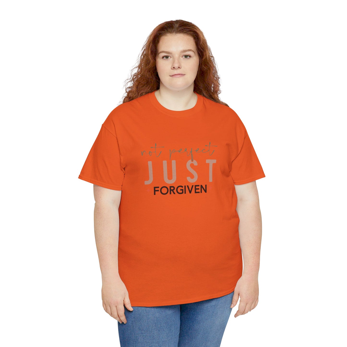 Not Perfect - Just Forgiven T-Shirt | Christian Apparel