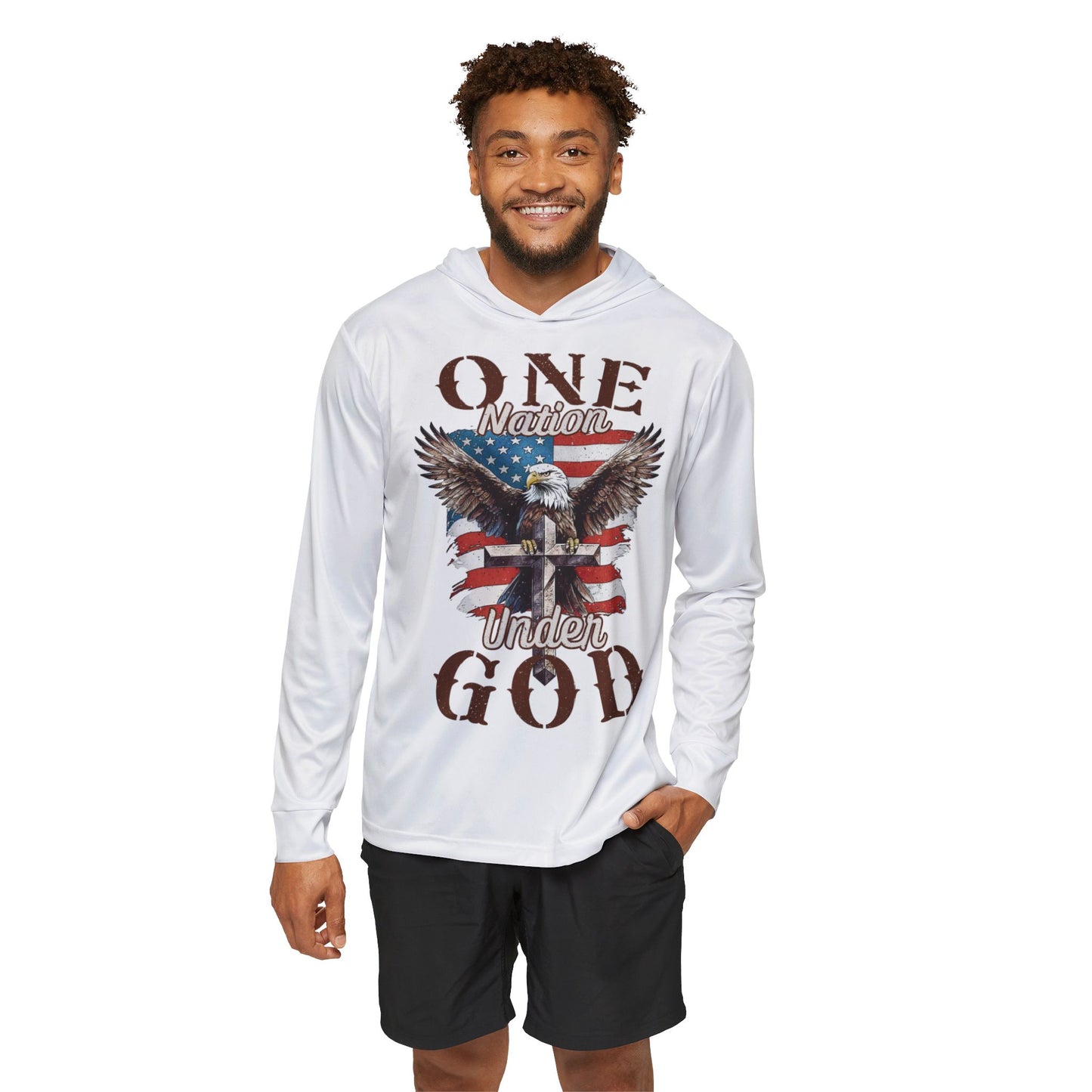 One Nation Under God | Men's Sports Hoodie