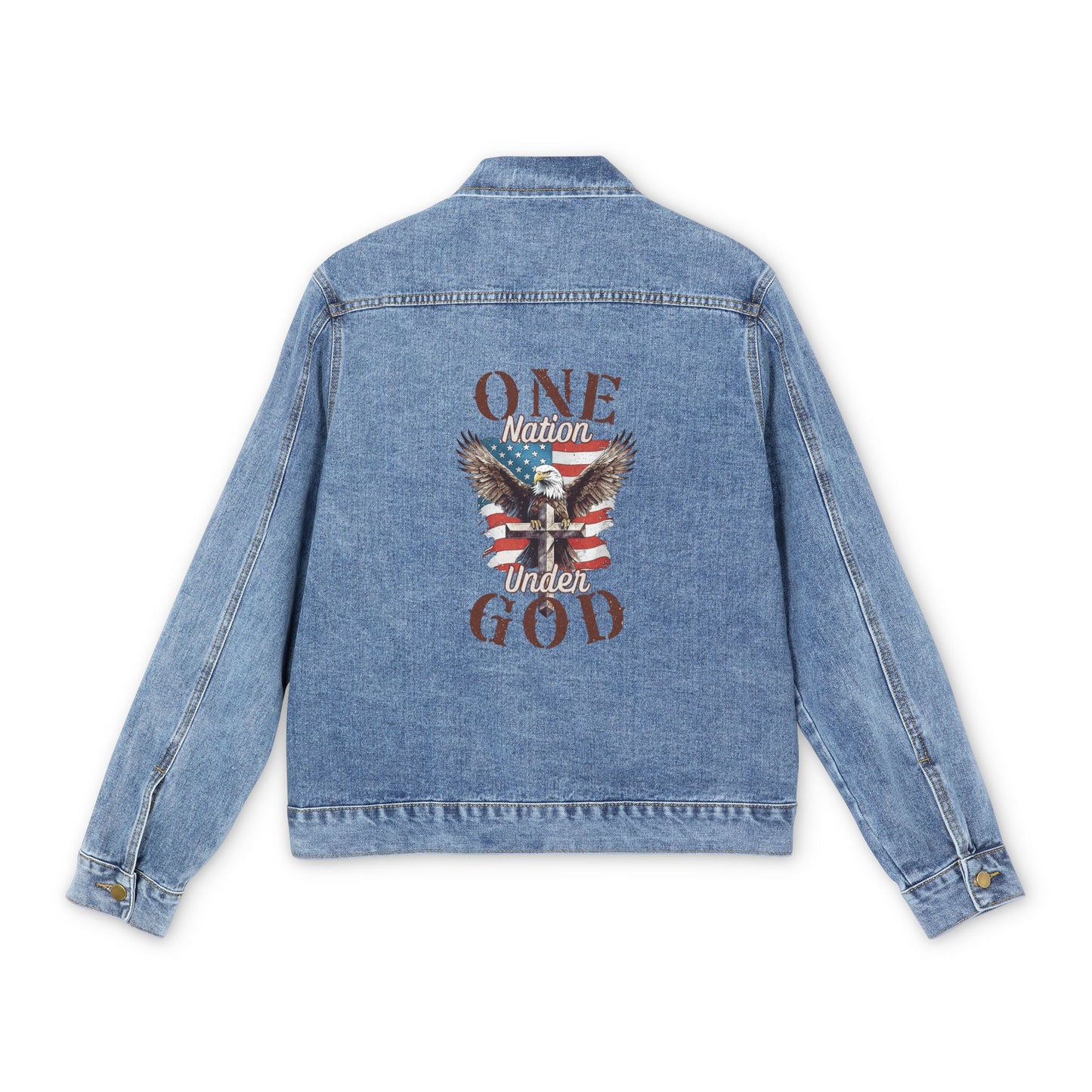 One Nation Under God | Men's Denim Jacket