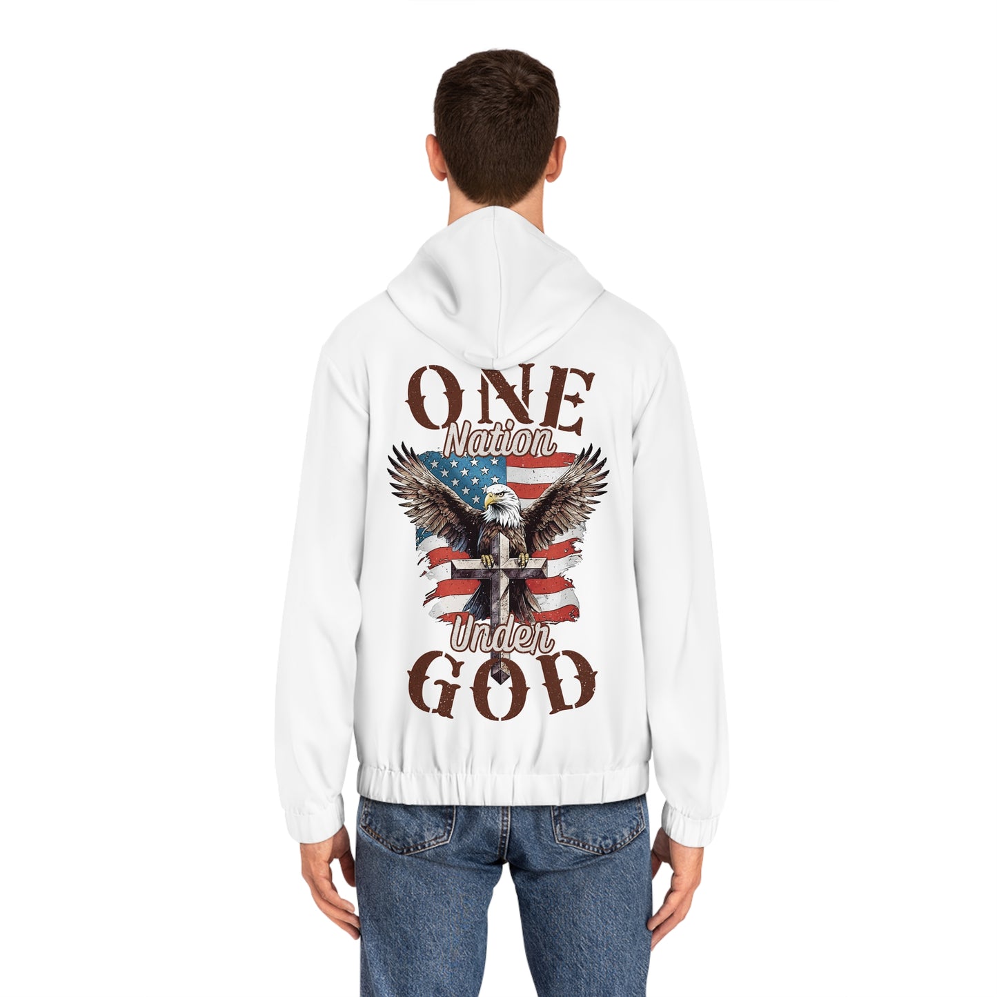 One Nation Under God | Men's Full-Zip Hoodie