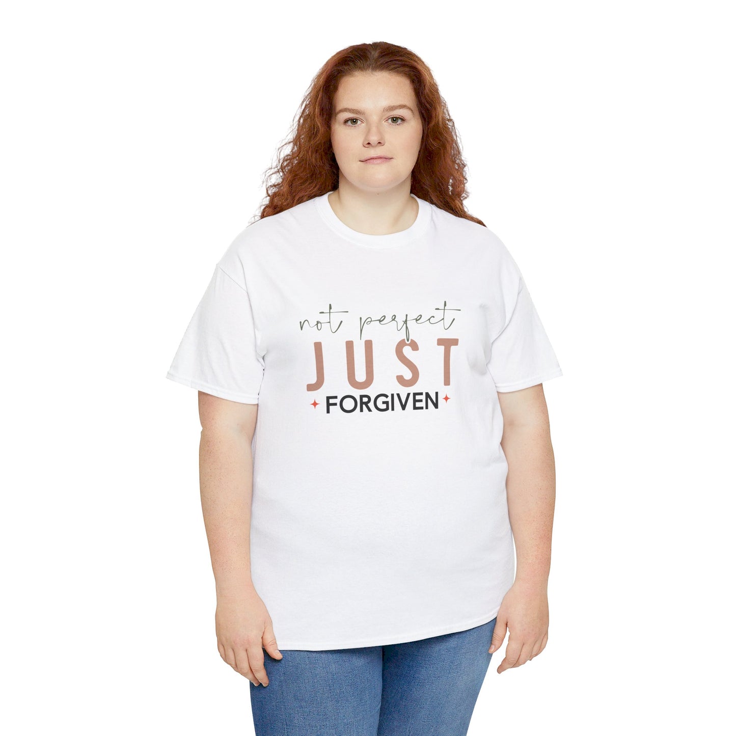 Not Perfect - Just Forgiven T-Shirt | Christian Apparel